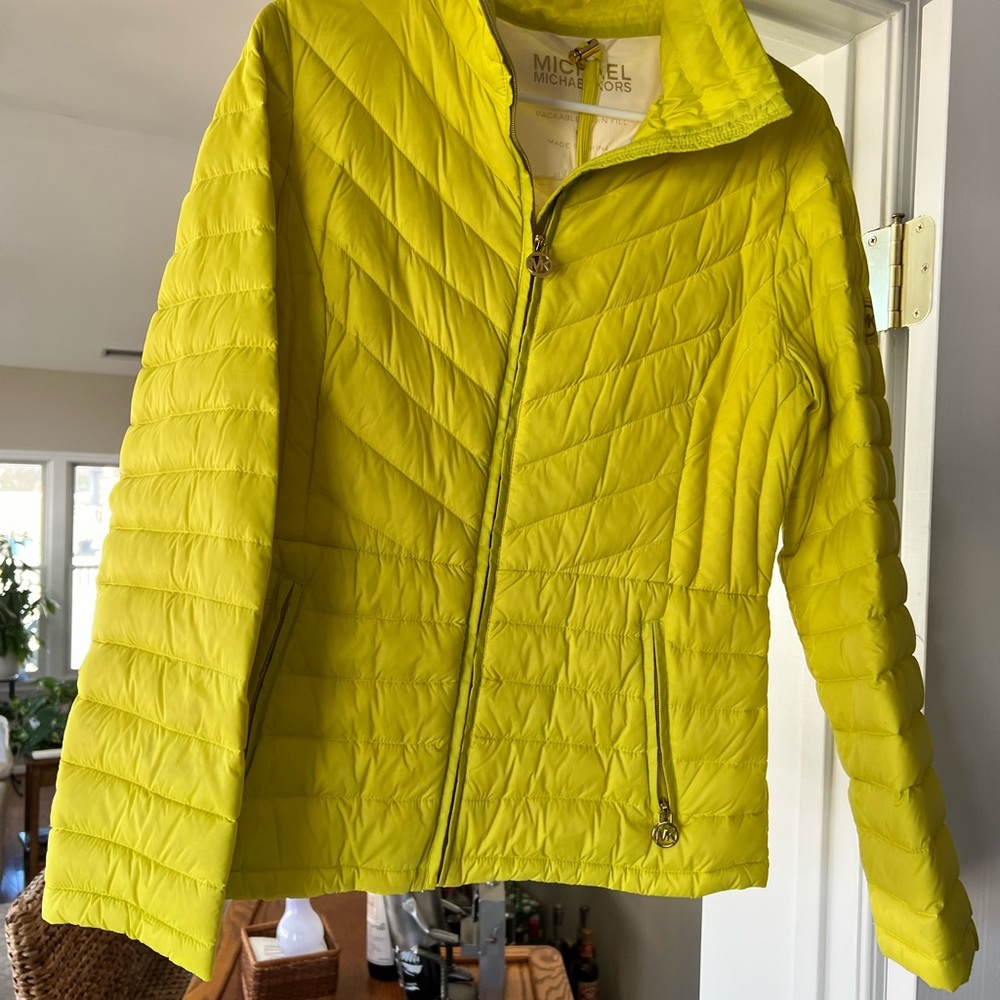 Michael Kors Lightweight Packable Down Jacket